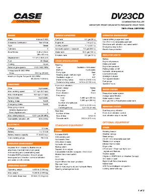 Cilindri compactori în tandem Case DV23CD