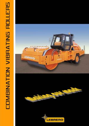 Cilindri compactori în tandem Lebrero Rahile 418 MX A/D