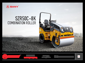 Cilindri compactori în tandem Sany SZR50C-8K