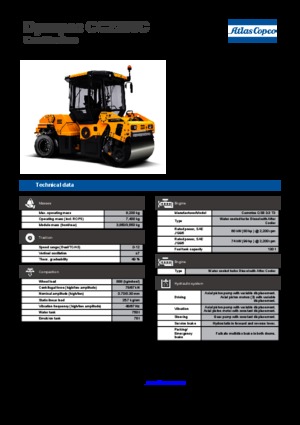 Cilindri compactori în tandem Dynapac CC 2200 C