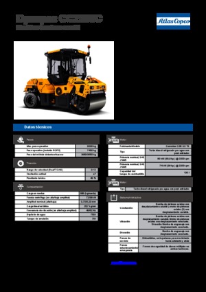 Cilindri compactori în tandem Dynapac CC 2200 C