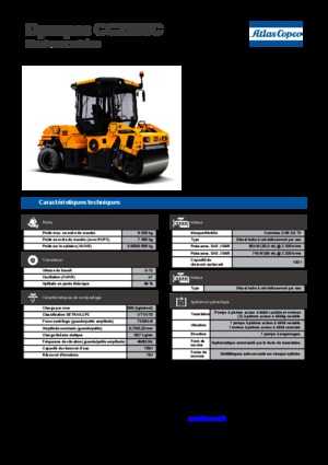 Cilindri compactori în tandem Dynapac CC 2200 C