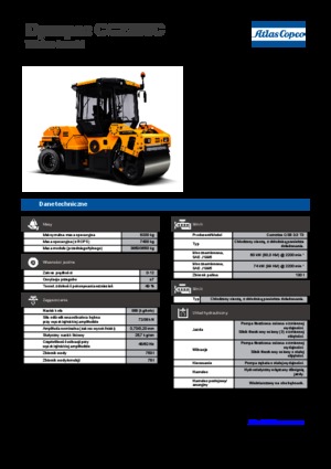 Cilindri compactori în tandem Dynapac CC 2200 C