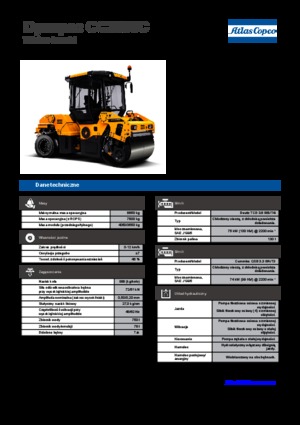 Cilindri compactori în tandem Dynapac CC 2300 C