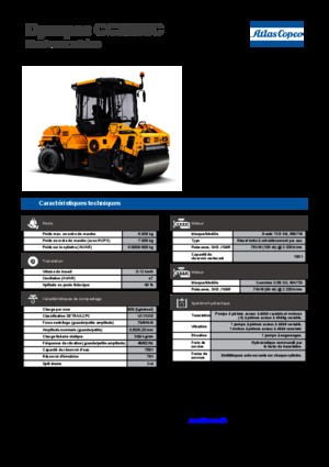 Cilindri compactori în tandem Dynapac CC 3300 C