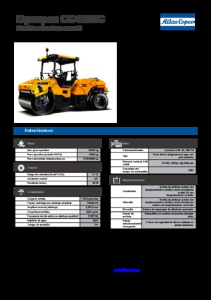 Cilindri compactori în tandem Dynapac CC 4200 C