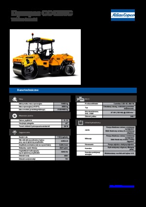 Cilindri compactori în tandem Dynapac CC 4200 C