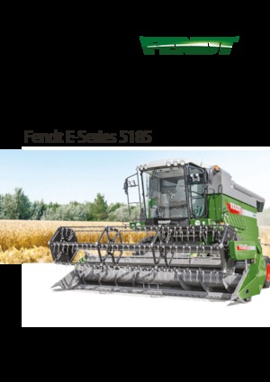 Combine agricole Fendt 5185 E