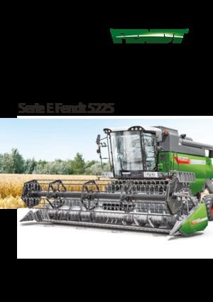 Combine agricole Fendt 5225 E