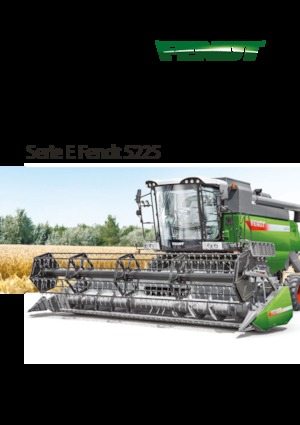 Combine agricole Fendt 5225 E Rice