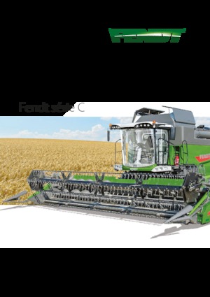 Combine agricole Fendt 6335 C Rice