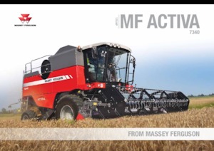 Combine agricole Massey Ferguson Activa 7340