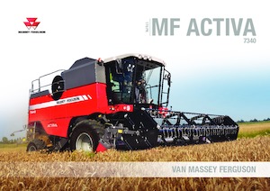 Combine agricole Massey Ferguson Activa 7340