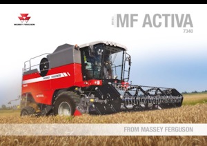 Combine agricole Massey Ferguson Activa 7340