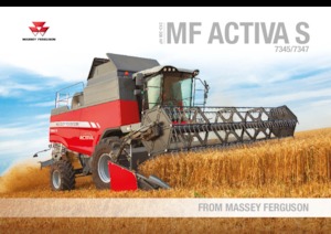 Combine agricole Massey Ferguson Activa 7345S-MCS