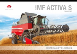 Combine agricole Massey Ferguson Activa 7345S-MCS