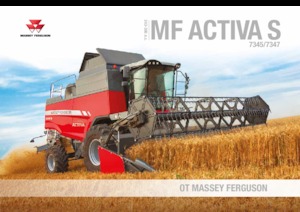 Combine agricole Massey Ferguson Activa 7345S-MCS