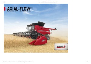 Combine agricole Case IH Axial Flow 9250