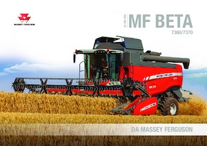 Combine agricole Massey Ferguson Beta 7360 AL4