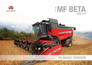 Combine agricole Massey Ferguson Beta 7370