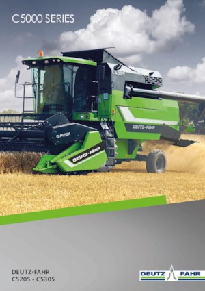 Combine agricole DEUTZ-FAHR C 5205