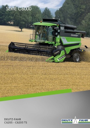Combine agricole DEUTZ-FAHR C 6205 Topline