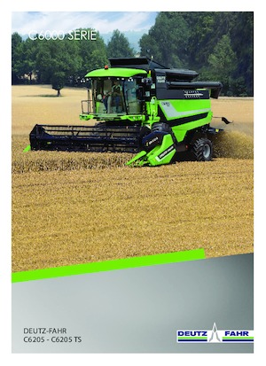 Combine agricole DEUTZ-FAHR C 6205 Topline