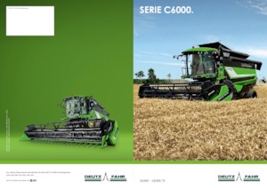 Combine agricole DEUTZ-FAHR C 6205 TS