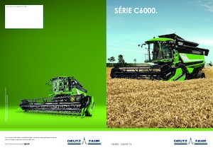 Combine agricole DEUTZ-FAHR C 6205 TS Farmline