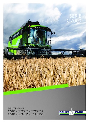Combine agricole DEUTZ-FAHR C 7206 TS Topline