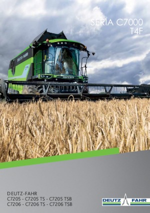 Combine agricole DEUTZ-FAHR C 7205 TSB 