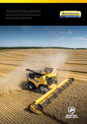 Combine agricole New Holland CR8.90 12.5