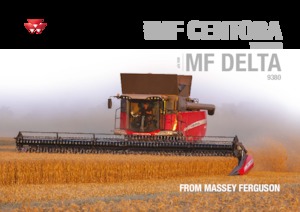 Combine agricole Massey Ferguson Centora 7382