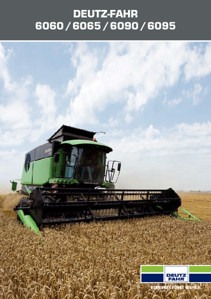 Combine agricole DEUTZ-FAHR 6060 R HTS