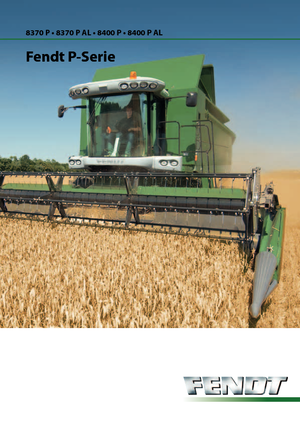 Combine agricole Fendt 8400 P