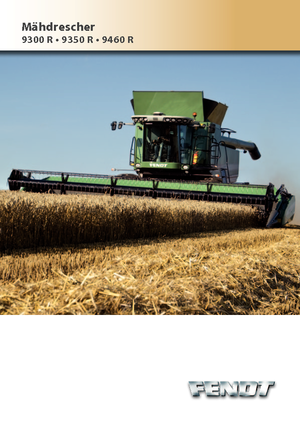 Combine agricole Fendt 9350 R