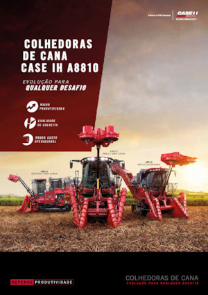 Combine agricole Case IH A8810 Duplo Alternado
