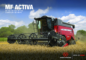 Combine agricole Massey Ferguson Activa 7344-MCS