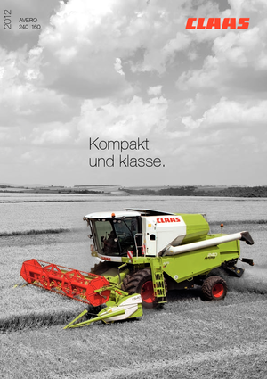 Combine agricole Claas Avero 160