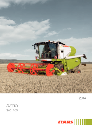Combine agricole Claas Avero 240