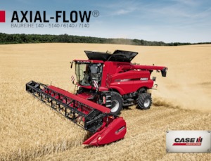Combine agricole Case IH Axial Flow 7140
