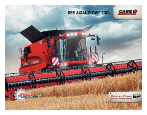Combine agricole Case IH Axial Flow 7230