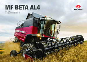 Combine agricole Massey Ferguson Beta 7360 AL4