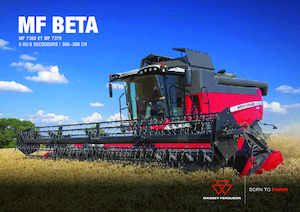 Combine agricole Massey Ferguson Beta 7370