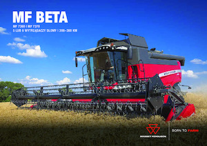 Combine agricole Massey Ferguson Beta 7370