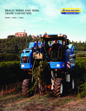 Combine agricole New Holland Braud 9040M