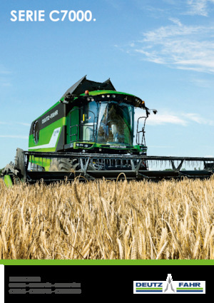 Combine agricole DEUTZ-FAHR C 7206 TS Topline