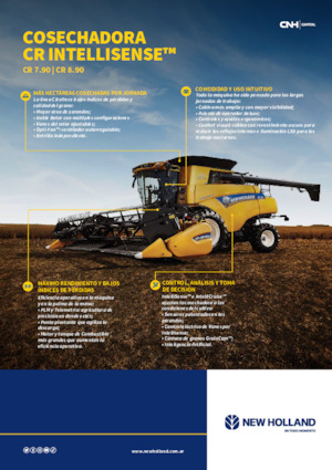 Combine agricole New Holland CR 7.90 INTELLISENSE™