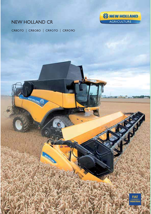 Combine agricole New Holland CR 8070 SCR