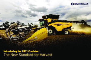 Combine agricole New Holland CR11 Track